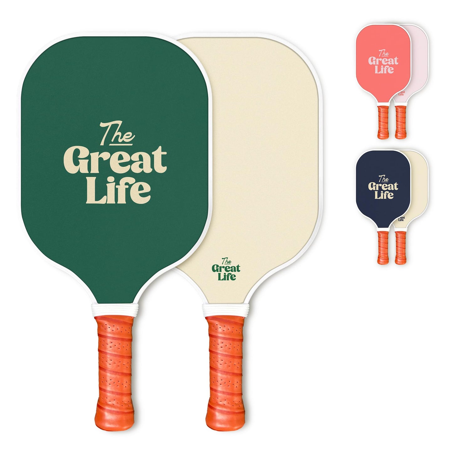Essential Pickleball Pro Paddle | Comfort Grip 6in. | Lightweight Honeycomb | Includes Cover | Dark Green
