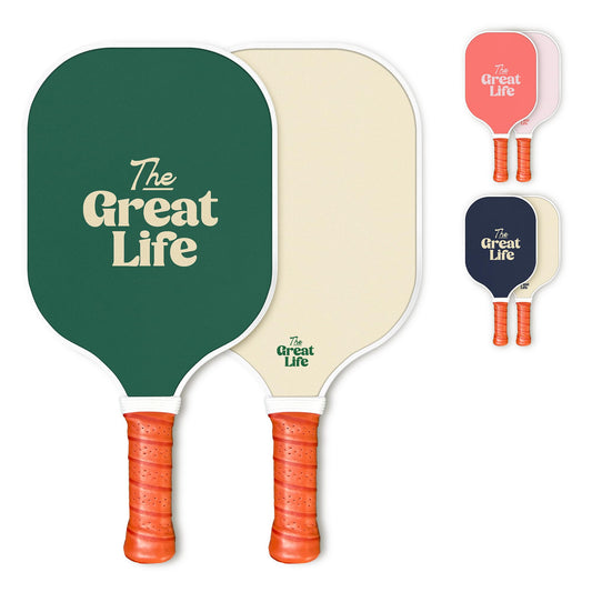 Essential Pickleball Pro Paddle | Comfort Grip 6in. | Lightweight Honeycomb | Includes Cover | Dark Green