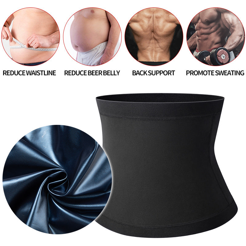 Men's Sauna Body Shaper Waist Trainer Slimming Belt