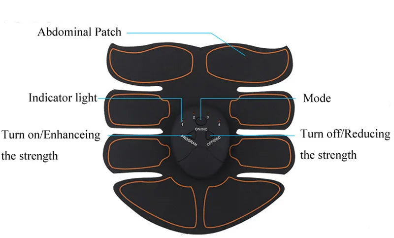 Abs Stimulator Slimming Device