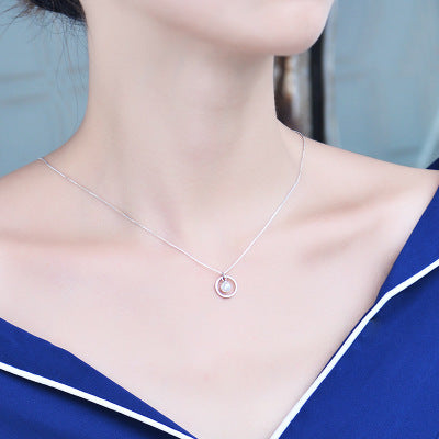 S925 Sterling Silver Pearl Necklace for Women